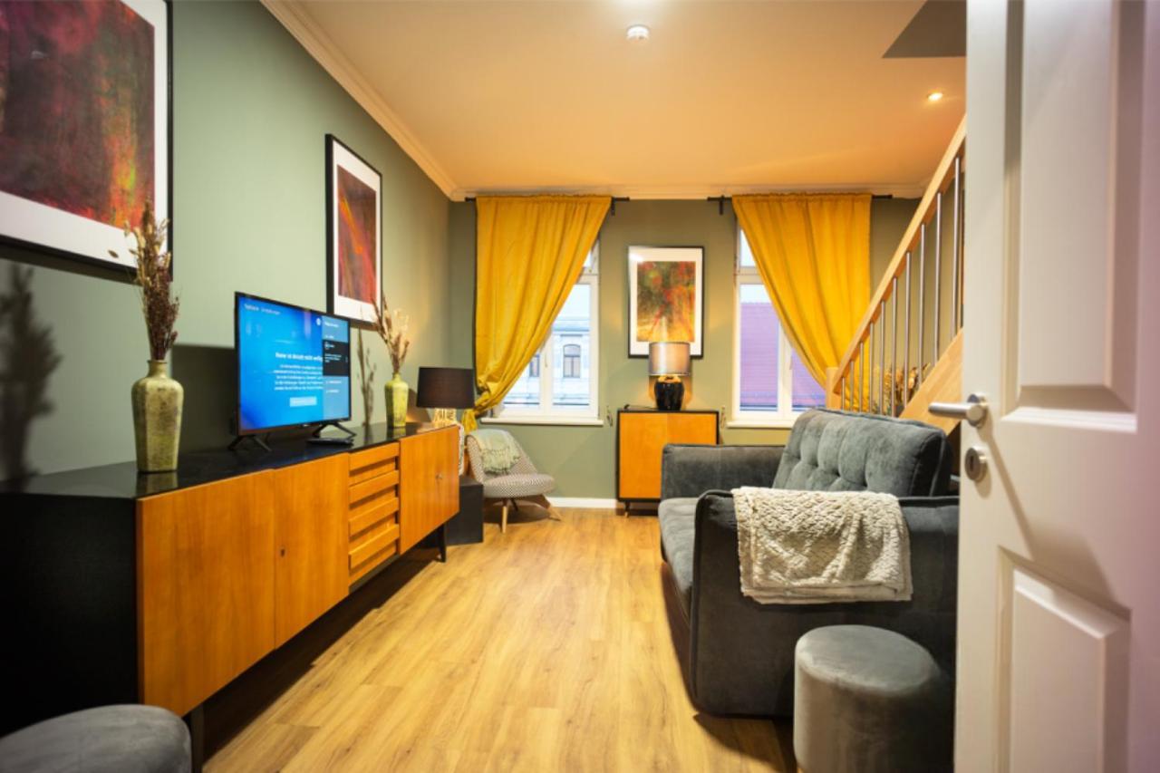 לייפציג Marktblick Apartments Naehe Der Rb-Arena מראה חיצוני תמונה