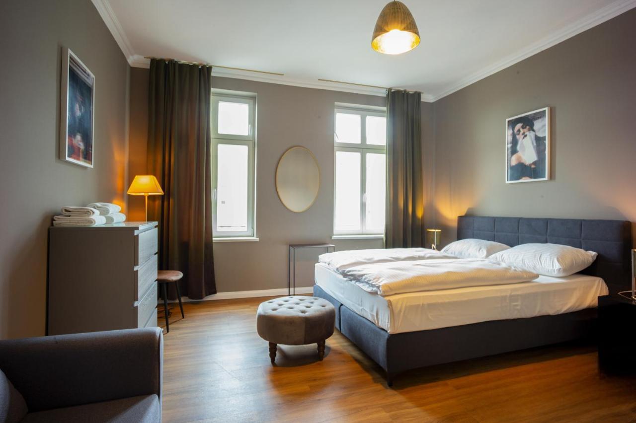 לייפציג Marktblick Apartments Naehe Der Rb-Arena מראה חיצוני תמונה